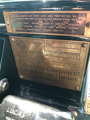 1952 MG TD Rev 1